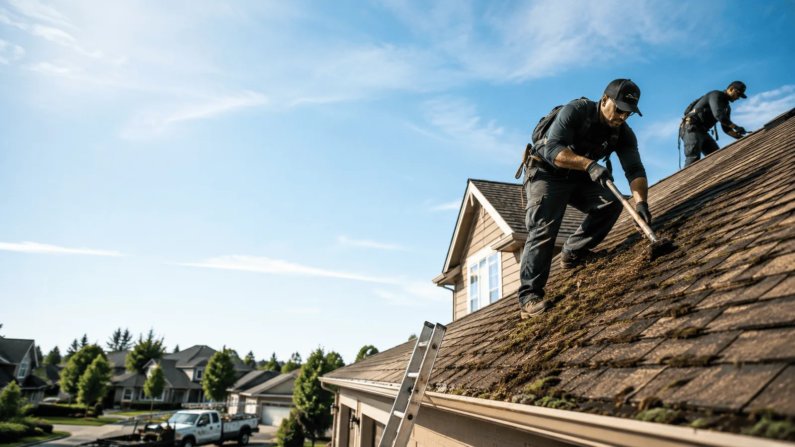 Roof Moss Removal in Whitsett, TX near me